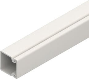 HKL Kabelkanal aus Kunststoff in RAL 8014 Braun, Breite: 20 cm, Höhe: 20 cm, Modell HKL2020.5 - Bild 1