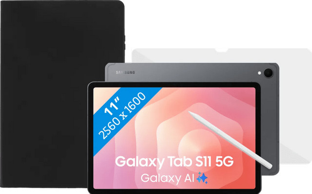 Samsung Galaxy Tab S11 11 Zoll Tablet mit 128 GB Speicher, Wi-Fi und 5G in Grau - Bild 1