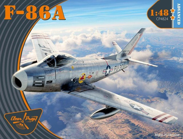 Clear Prop F-86A, Fahrzeug, 1:48, Grau - Bild 1