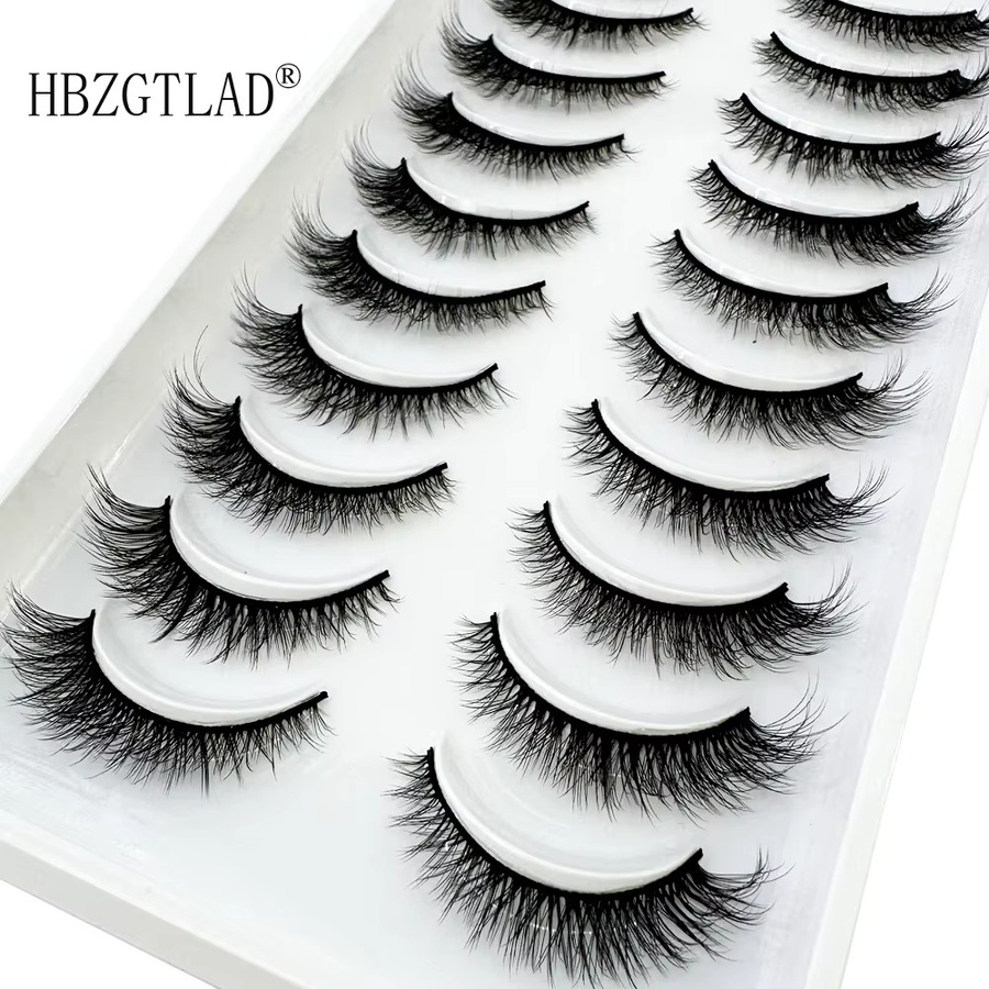 Cilio Faux Cils Künstliche Wimpern, 3D-Nerzwimpern, Black, 10 Paar - Bild 4