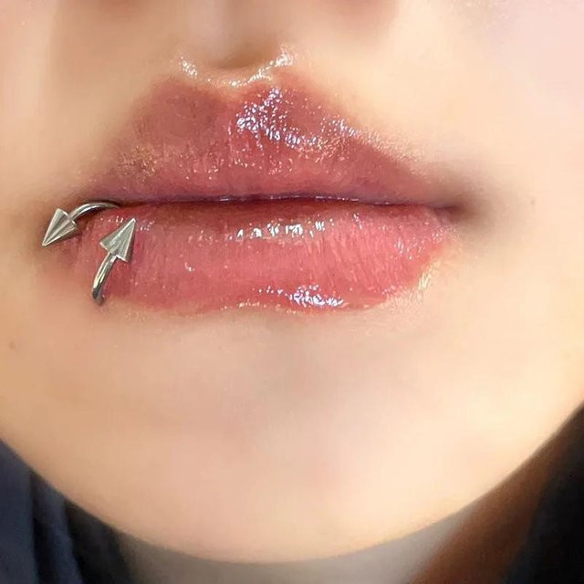Nasenring Piercing Edelstahl, Silber, Damen - Bild 1
