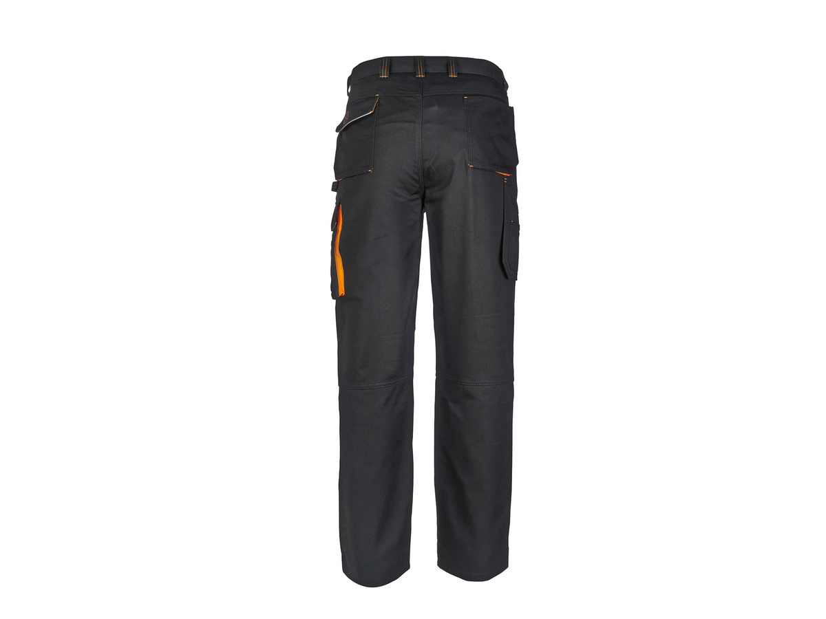 PARKSIDE PERFORMANCE Herren Arbeitsbundhose aus Poly-Cotton in Schwarz mit Kniepolstertaschen, Größe 56 - Bild 3