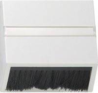Gira Abdeckhaube steckbar mit Adapterrahmen in Weiß für Geräte mit Abdeckung 50 x 50 mm - Bild 1