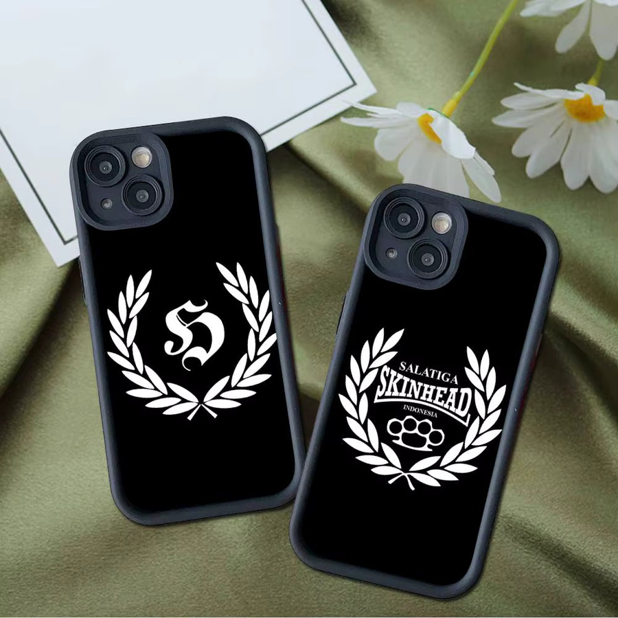 Acab Ultras Silikon Handyhülle für iPhone 11 bis iPhone 17 Pro Max Plus, stoßfest, Schwarz - Bild 1