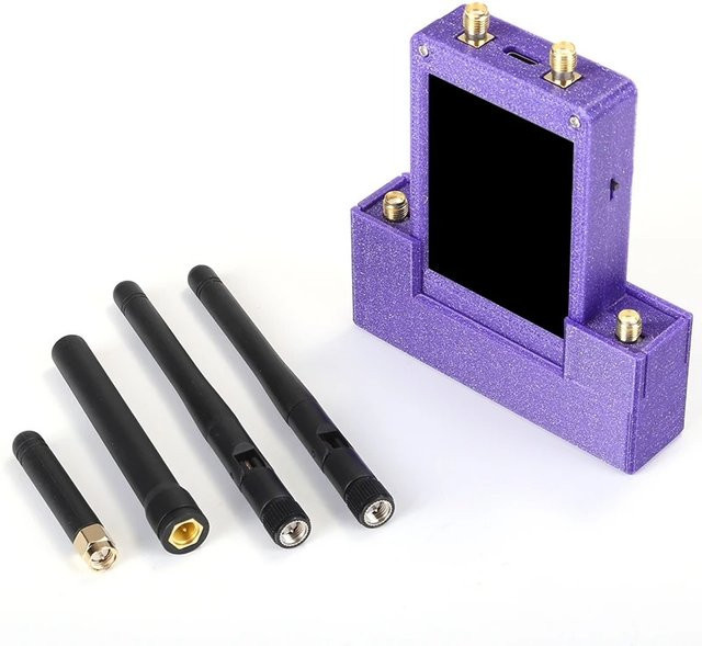 YIBIY 4-in-1 Erweiterungsplatine für Flipper Zero mit 433M RF, ESP32-S2, GPS und 2,8-Zoll-Predator-Bildschirm in Purple - Bild 1