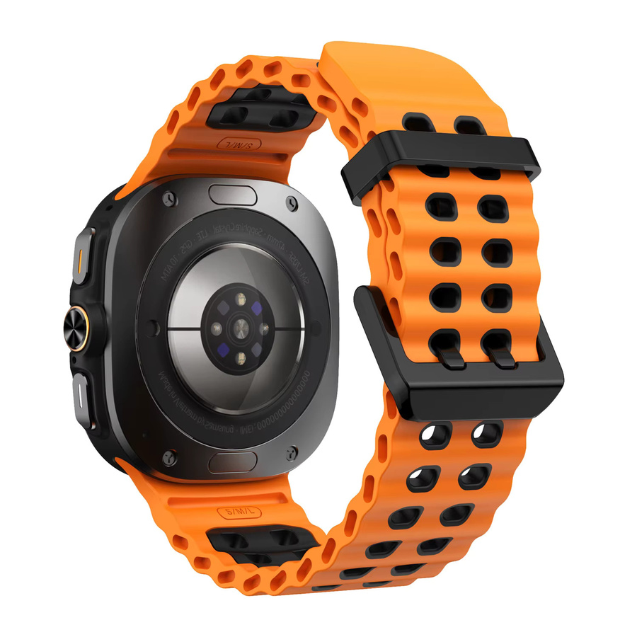 Samsung Uhrenarmband Silikon, zweifarbig, Galaxy Watch Ultra 47 mm - Bild 3