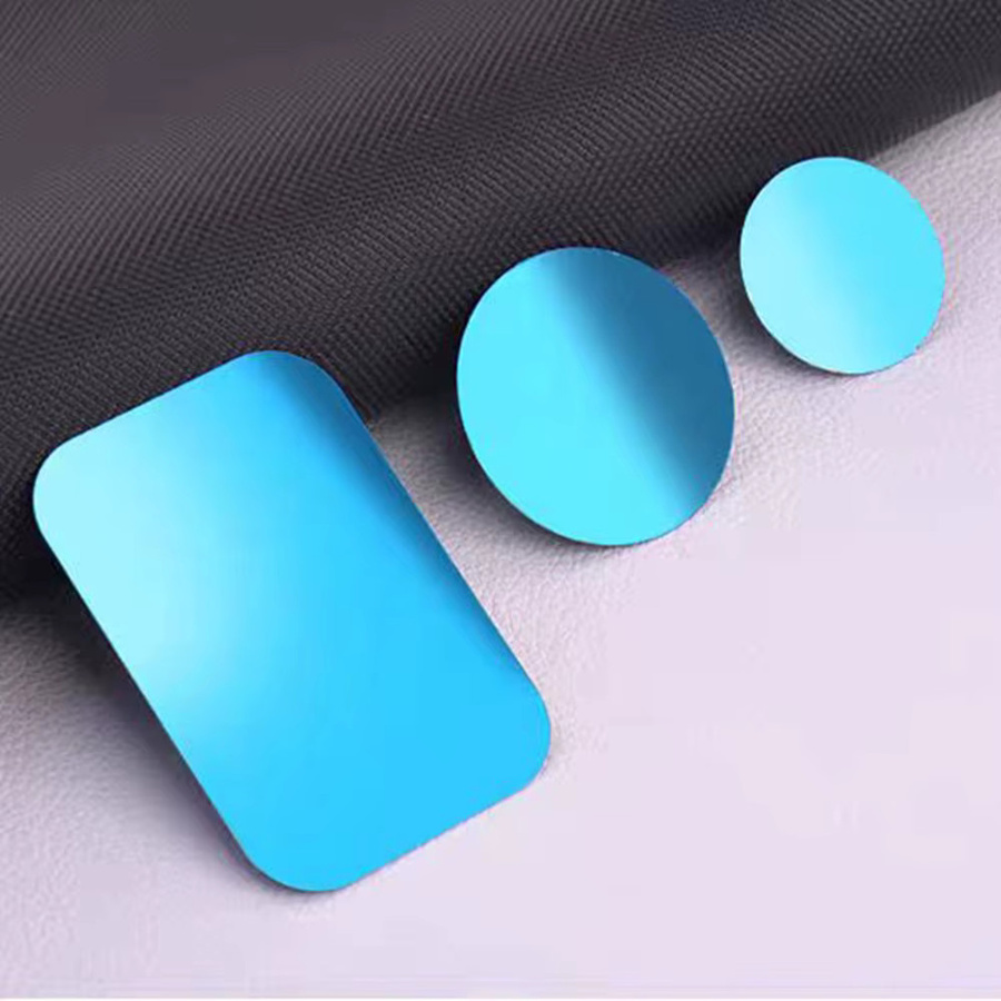 TingDong 10 Stück Magnetische Metallplatten für Auto-Handyhalterungen, Universelle Eisenblech-Scheiben als Aufkleber-Halterung für dein Mobiltelefon - Bild 2