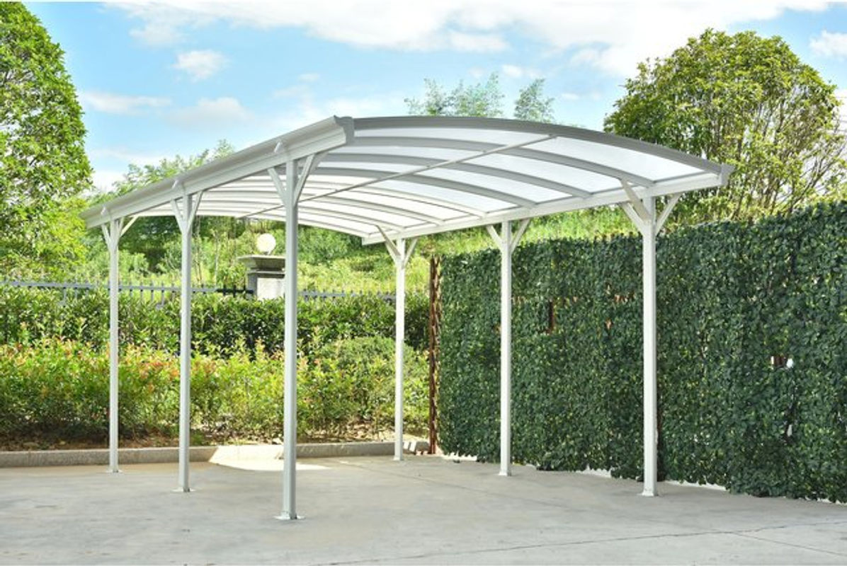 Home Deluxe Design Carport FALO in Weiß B/T/H: 505 x 300 x 240 cm - Bild 3