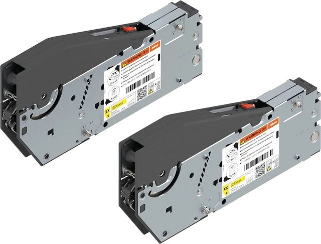Blum Kraftspeicher-Set Aventos HS top 22S2810 Blumotion mit Systemschrauben in Silber - Bild 1