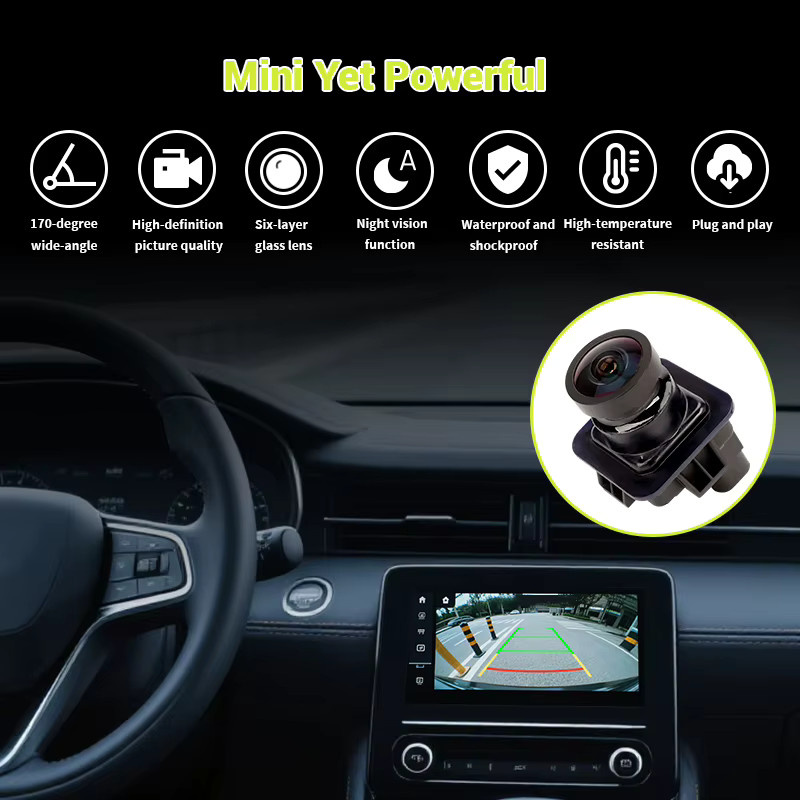 ANWAYTECH Rückfahrkamera für Ford F150 (2012-2014) in Schwarz, kompatibel mit BL3Z-19G490-B, EL3Z-19G490-D und EL3T-19G490-AA - Bild 2