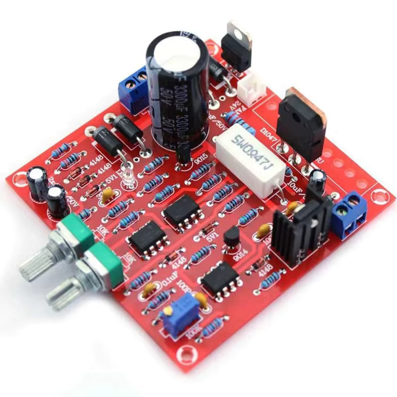 DC-Netzteil DIY-Kit mit kontinuierlich einstellbarer Strombegrenzung und Spannungsregler, 0-30V, 2mA-3A, Multicolor - Bild 4