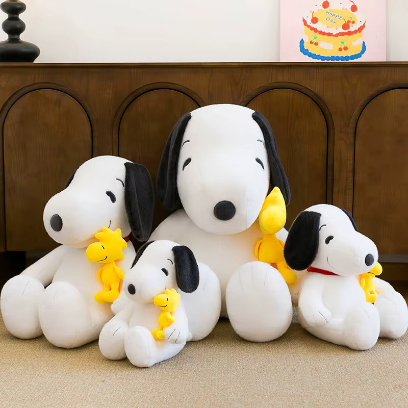 Bandai Snoopy Woodstock Plüschfigur, Stofftier, Gelb - Bild 2