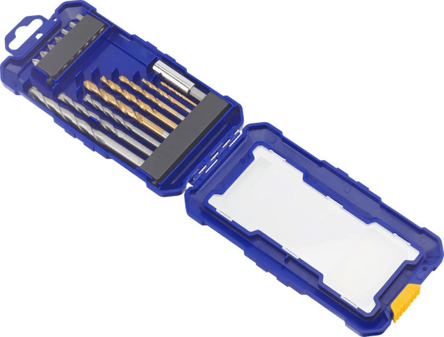 Irwin 16-teiliges Bohrer- und Bit-Set in Blau - Bild 1