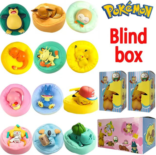 Bandai Pokémon Pikachu Figuren Blind Box, 1-12 Stück Set - Bild 1