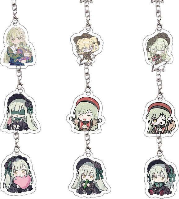 Bandai BanG Dream!, Wakaba Mutsumi Acryl-Schlüsselanhänger, Kunststoff, Bunt / Mehrfarbig - Bild 1