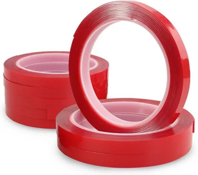 Transparentes doppelseitiges Nano Acrylschaum-Klebeband, Länge: 3 m - Bild 1