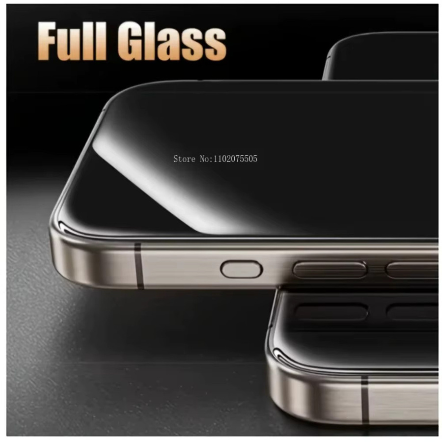 3er-Pack HKYC Displayschutzfolie aus gehärtetem Glas für iPhone 17 16 15 14 13 12 11 Pro Max Plus und andere Modelle, transparent - Bild 2