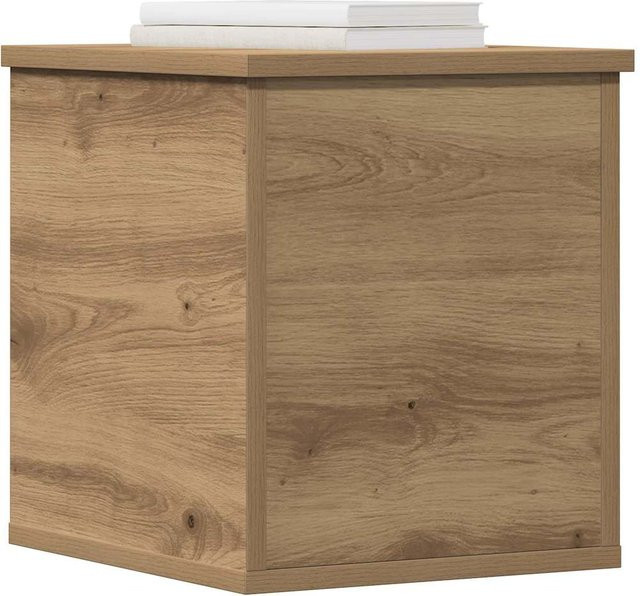 Aufbewahrungsbox Yiwydaa Artisan Eiche, Braun, B/T/H: 30 x 35 x 35 cm - Bild 1