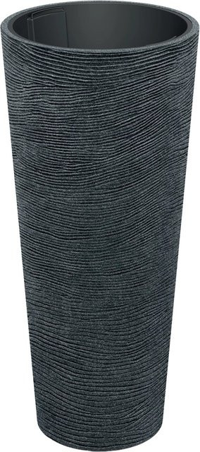 Prosperplast Blumentopf Tubra Schlank Anthrazit-Schwarz Durchmesser: 48 cm, Höhe: 105 cm - Bild 1