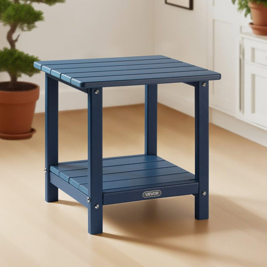 Buying Solutions MB Outdoor-Beistelltisch aus HDPE in Blau, B/T/H: 45 x 38 x 44 cm - Bild 3