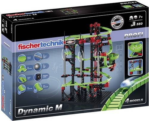 Fischertechnik PROFI Dynamic M Experimentier-Box Kugelbahn ab 7 Jahren - Bild 1