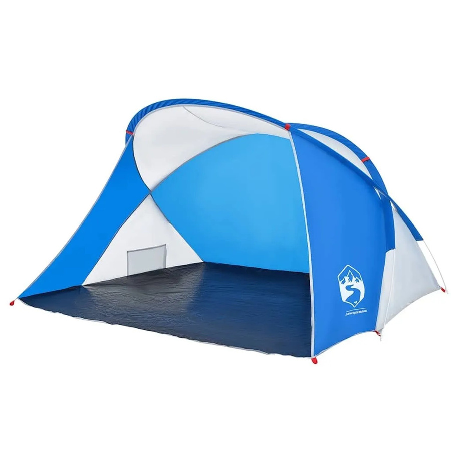 Furnicato Pop Up Strandzelt in Azurblau, B/T/H: 225 x 158 x 115 cm - Bild 2