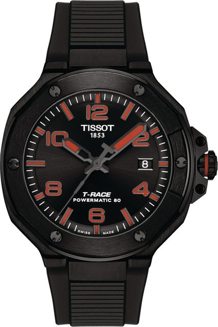 Tissot Herrenuhr T-Race, Automatik, Edelstahlgehäuse, 41 mm, Schwarz - Bild 1