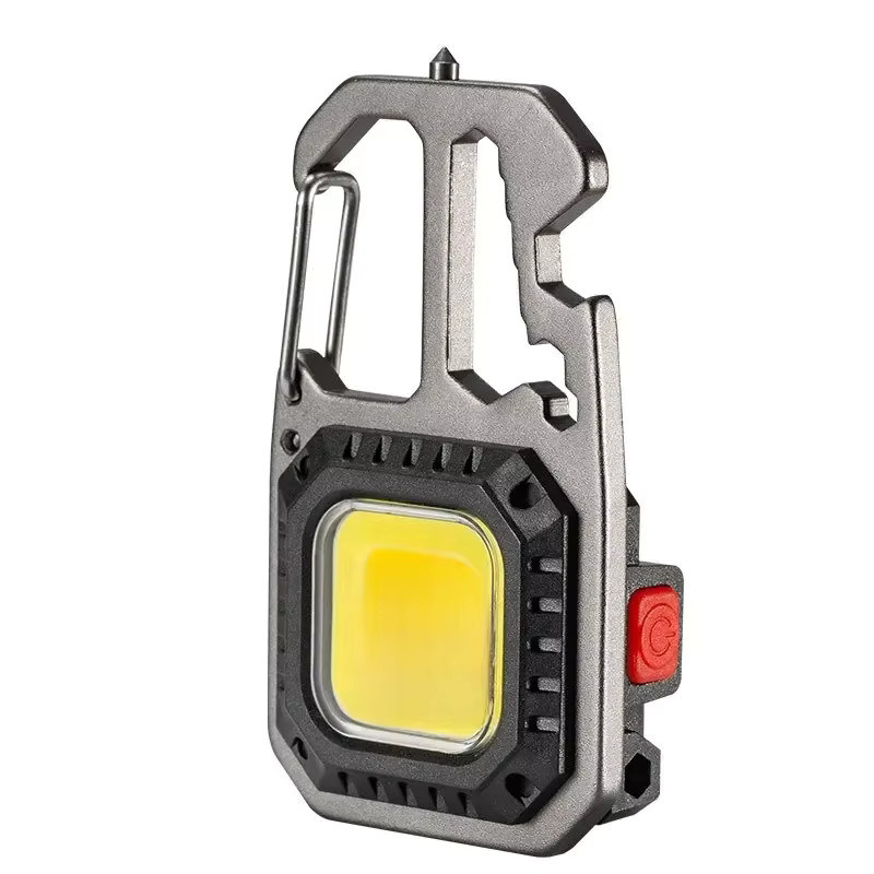 KDULIT Mini COB Schlüsselanhänger Taschenlampe mit USB-Aufladung als tragbare LED Arbeitsleuchte für Outdoor, Camping und Notfälle - Bild 7