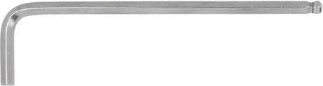 KS Tools Innen6kant-Winkelstiftschlüssel aus Edelstahl in Silber, 10,0 mm, lang - Bild 1