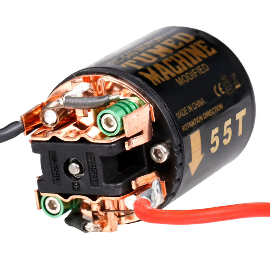 NEEBRC Bürstenmotor 21T 55T 45T 35T 80T 60A ESC Kit für 1/10 Off-Road Rock Crawler RC Auto - Bild 2