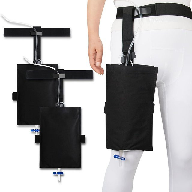 Harnentwässerungsbeutel mit Gürtel, externe Blase, Unisex - Bild 1