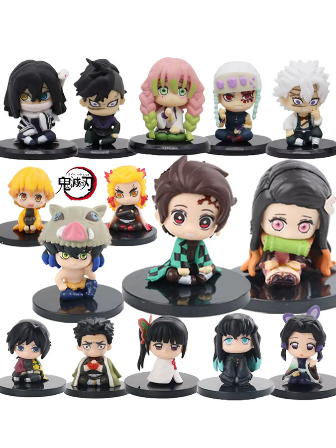 Bandai Demon Slayer Actionfigur, Q-Version, 4–15-teiliges Set - Bild 4