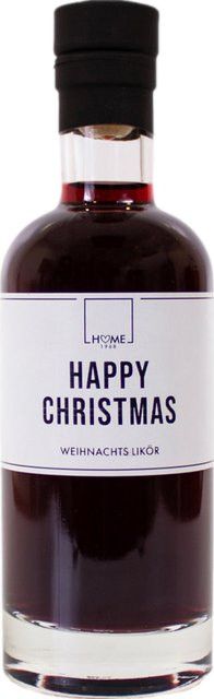 Home 1968 Happy Christmas Weihnachtslikör, Deutschland, 20% Vol., 0,2 l - Bild 1