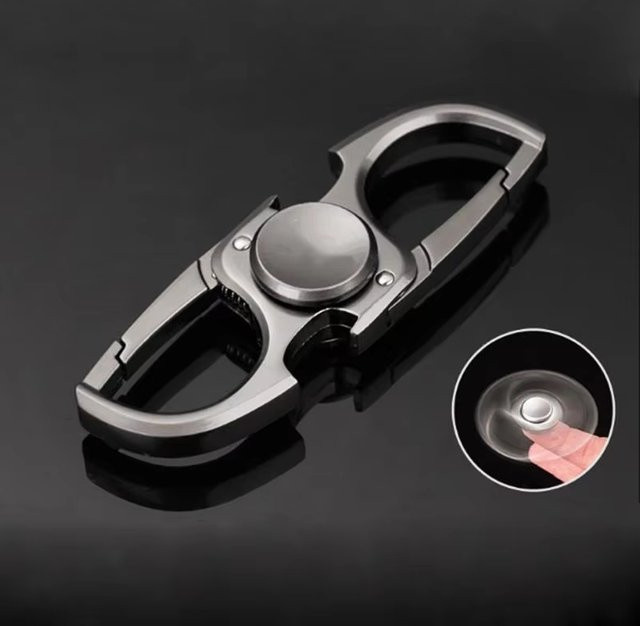 Runwhale Finger Spinner Fidget Toy mit Flaschenöffner als Anti-Stress Spielzeug für Erwachsene und Kinder - Bild 1