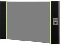 Digitus Glas-Fronttür für 19 Zoll Wandgehäuse Unique Serie, 7 HE, Schwarz - Bild 1