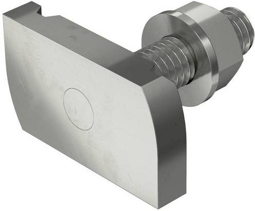 OBO Bettermann Hammerkopfschraube MS41HB M8x30 A4-80 aus Edelstahl in Silber, 50 Stück - Bild 1