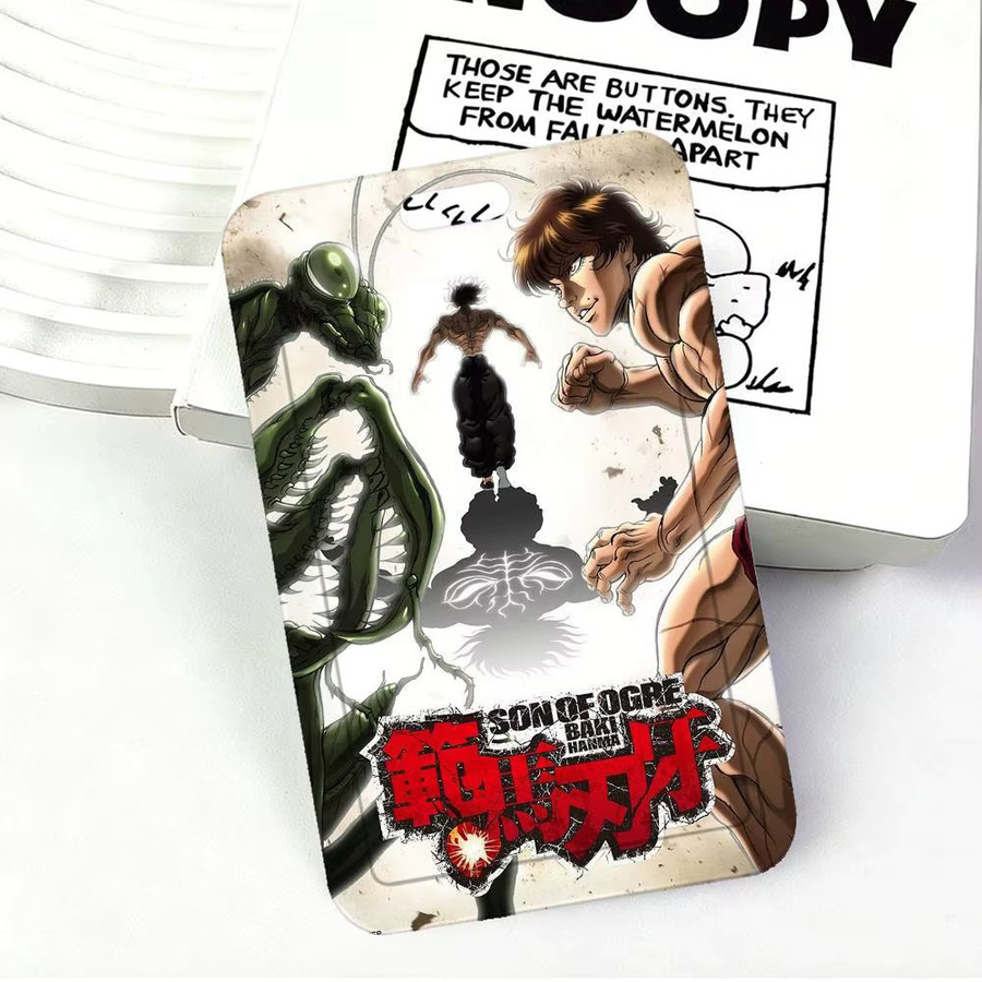 Baki Hanma Anime Ausweishalter mit Lanyard in Multicolor - Bild 4