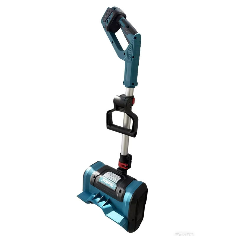 Makita Akku-Schneeschaufel Schneefräse in Blau mit Ersatzakku aus Kohlenstoffstahl und ABS - Bild 3