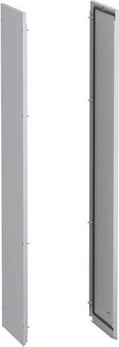 Schneider Electric NSY2SPN144 Seitenwände PanelSeT SFN für elektrische Gehäuse, Außenbefestigung, Grau, 2er-Set, H: 140 cm, T: 40 cm - Bild 1