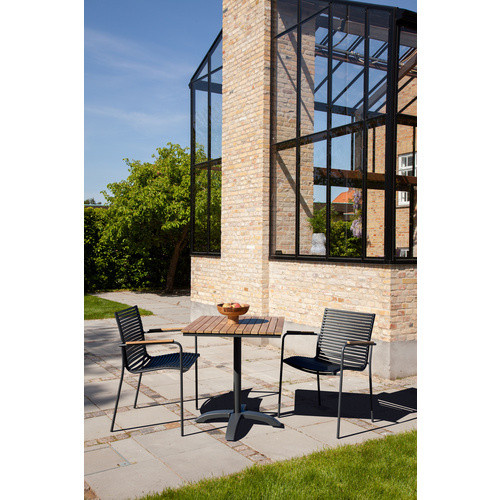 Cinas Gartenmöbelset Mood aus Teakholz in Schwarz und Anthrazit, 3-teilig mit 2 Sitzplätzen - Bild 3