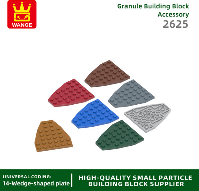 Wange Keil Bausteine Moc Schiff Boot Boden Zubehör, 22-teiliges Set - Bild 1