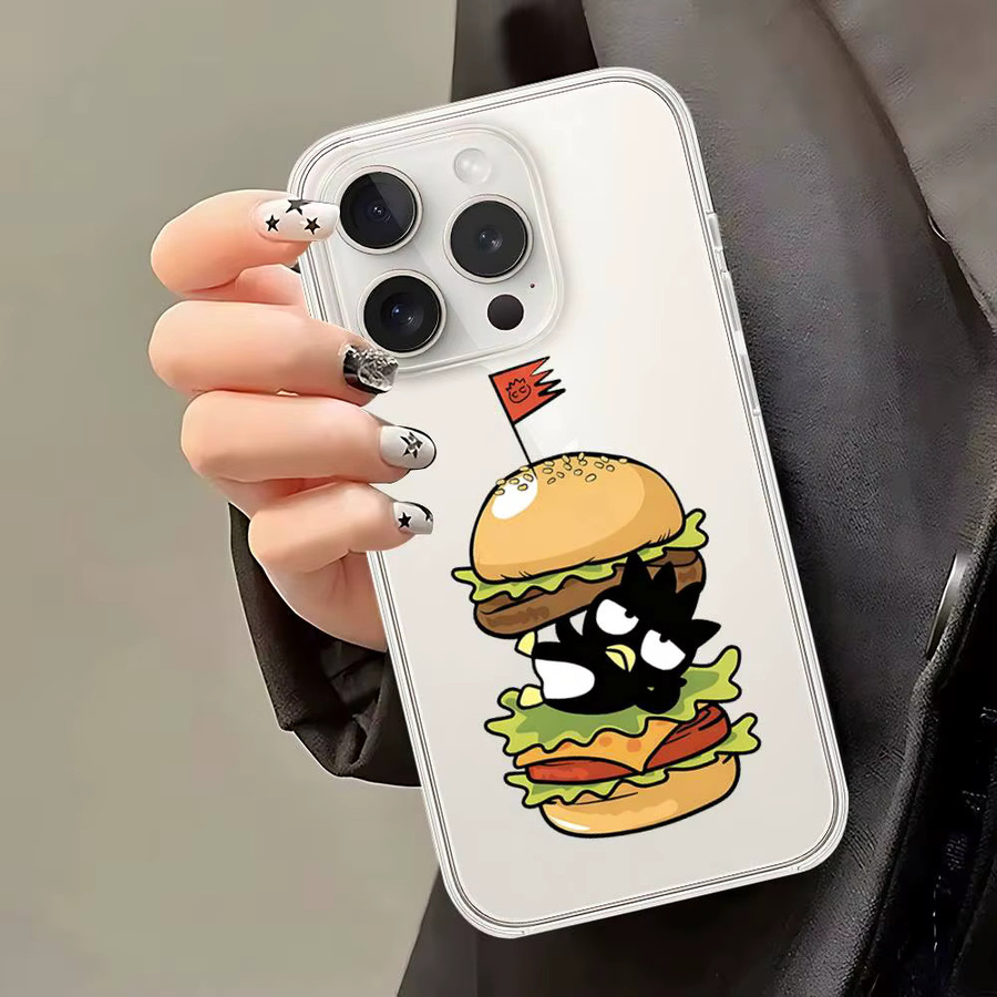 Mesuca Badtz-maru Handyhülle Transparent für iPhone 17 16 15 14 13 12 11 Pro Max Mini Plus - Bild 5