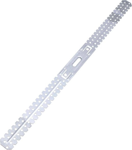 Protektor Direktabhänger Flach für CD Profil 60/27 aus Stahl in Silber, B: 100 mm, H: 200 mm - Bild 1
