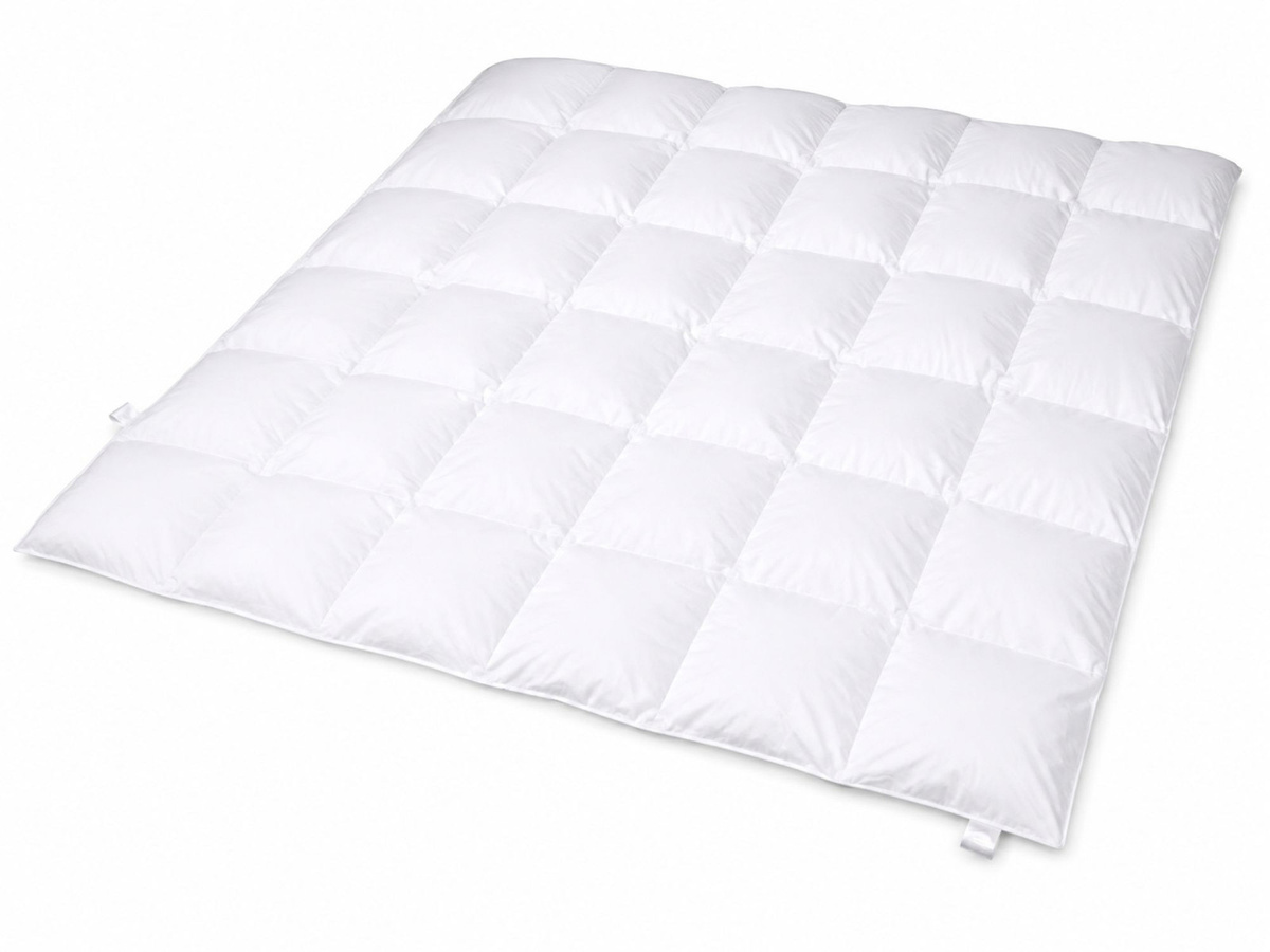 Betten Hofmann Daunendecke White Sibiria mit Schneegänseflaum, B/T: 200 x 200 cm - Bild 1