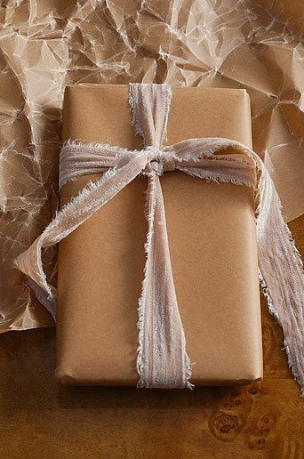 Jotex Wachspapier Braun mit Weihnachtsdesign - Bild 1