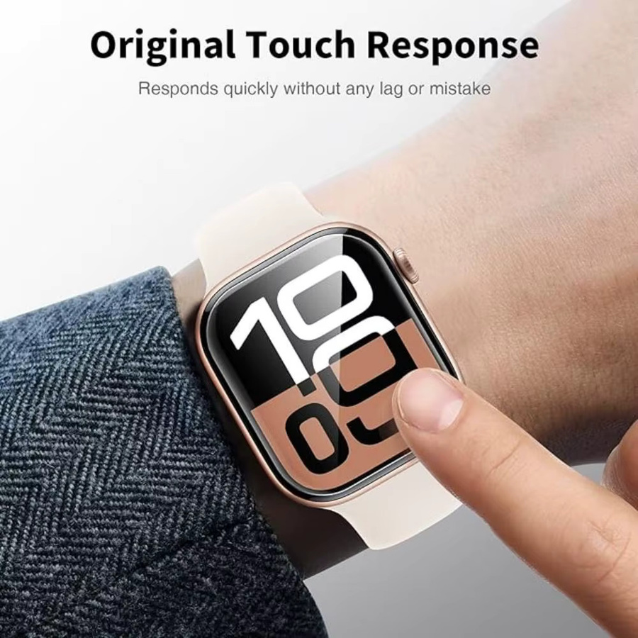 Apple Displayschutzfolie Hydrogel, transparent, Unisex - Bild 6