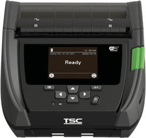 TSC Alpha 40L Mobildrucker Thermodirekt Schwarz mit USB, Bluetooth, NFC und Display - Bild 1