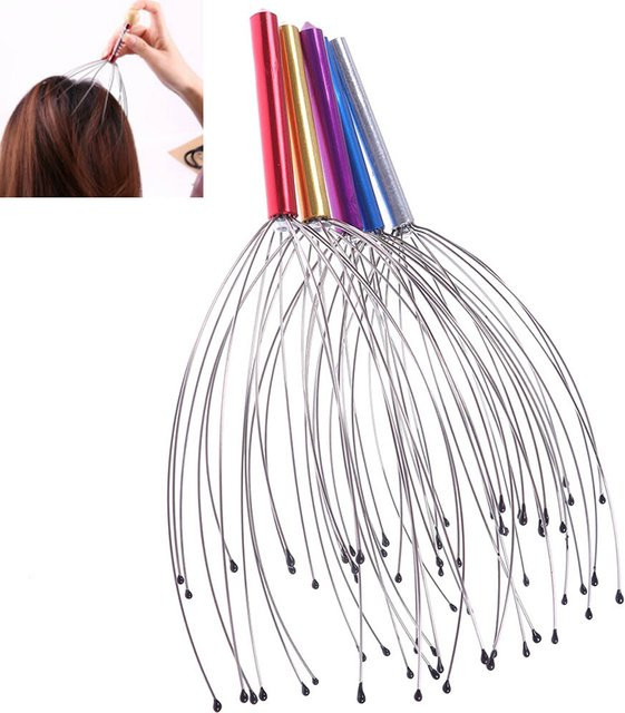 KuZHEN Kopfhautmassagegerät, Unisex, lila, mehrfarbig - Bild 1
