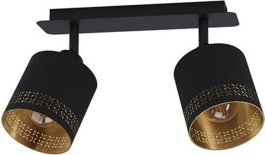 Eglo Spot Esteperra 2er Set aus Stahl in Schwarz und Gold - Bild 1