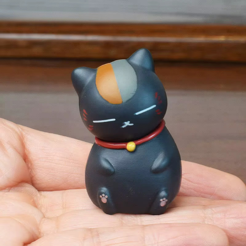 Bandai Natsume's Buch der Freunde Kata-zun Fig Blind Box Sleepy Nyanko Sensei Figurenset - Bild 2
